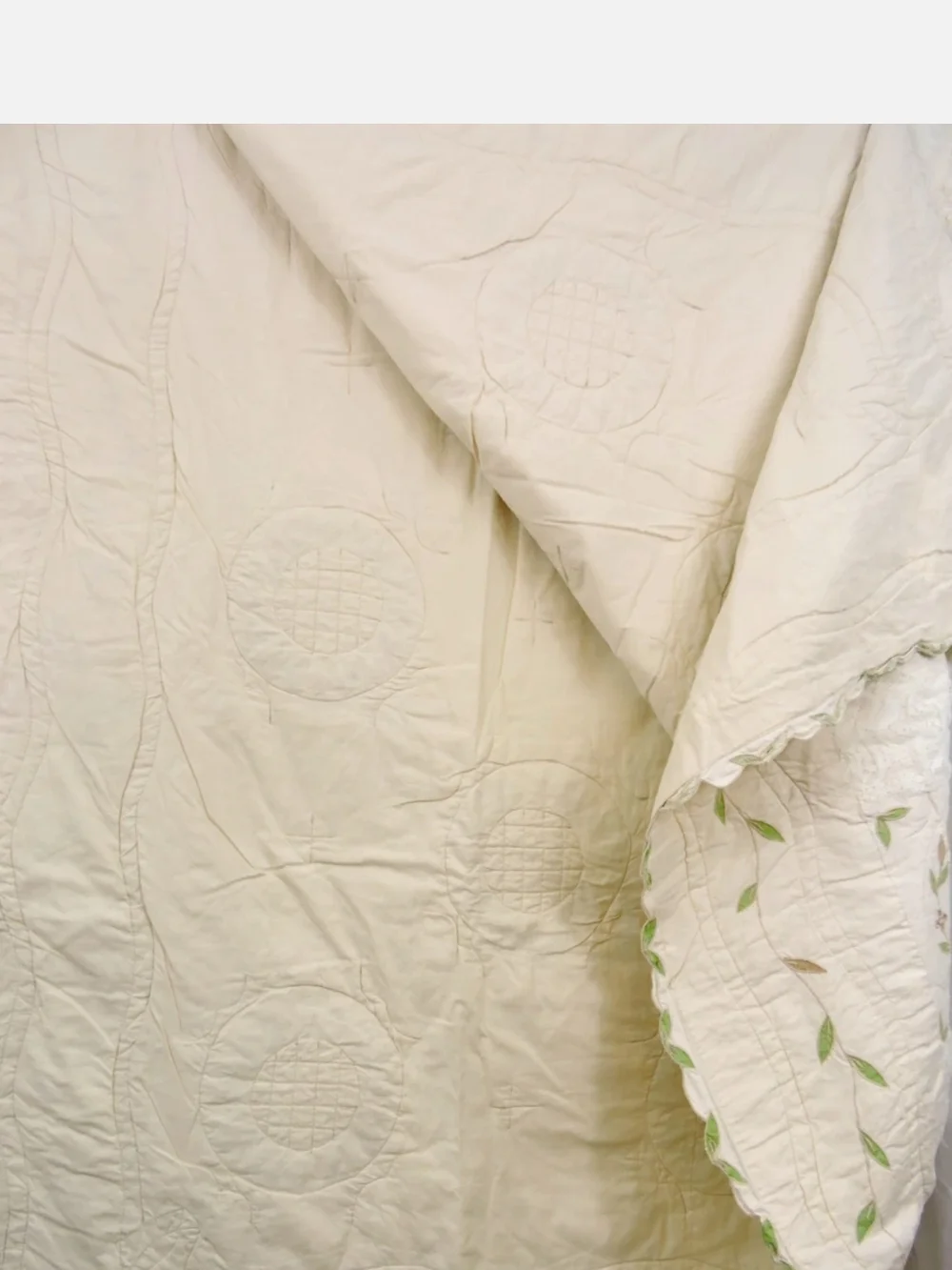 Full/Queen Coventry Manor Laurel Wreath Quilt